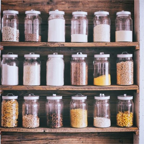 Organize Your Dry Pantry Ingredients With a Kitchen Jar Set