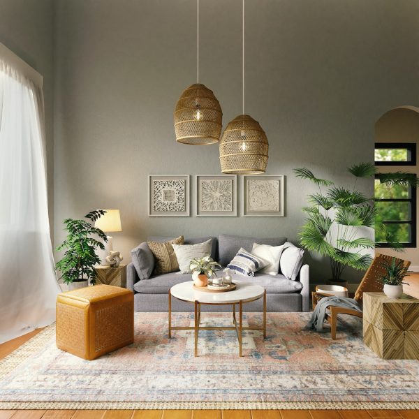 Illuminate Your Space with the Stylish Plug-In Globe Pendant Light