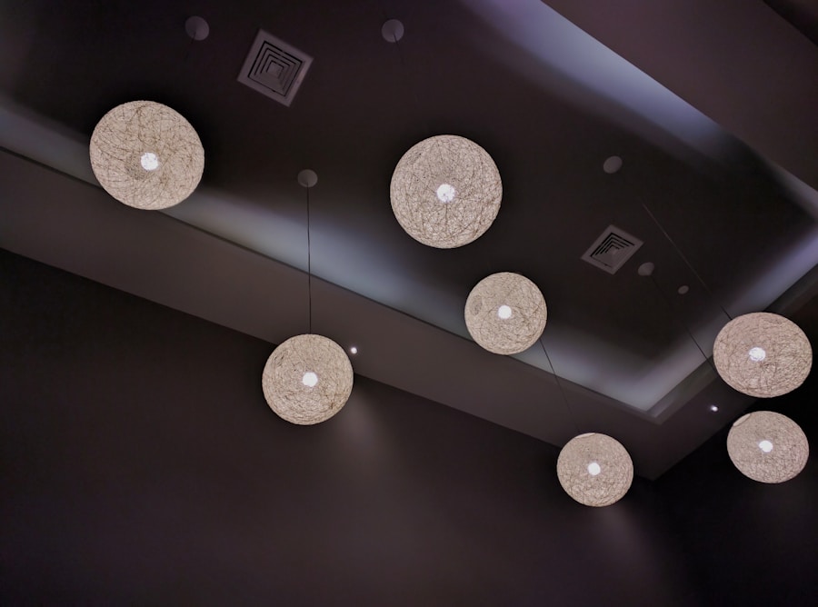 Photo Modern simple LED ceiling lights for kitchens
