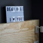 Photo bedroom table lamp