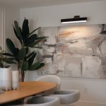 Photo living room wall sconce lighting