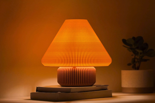 Relaxing Night Lighting: Soft Ambient Bedside Lamp