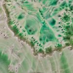 Photo green onyx lamp