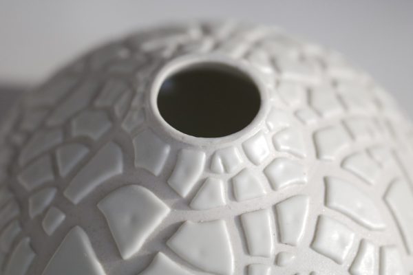 Add Style with Textured Ceramic Gourd Lamp